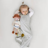 Pearl white and grey