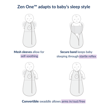 Zen one swaddle by nested hot sale bean months