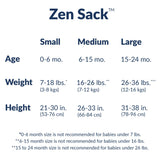 Zen Sack® Winter 2 Pack